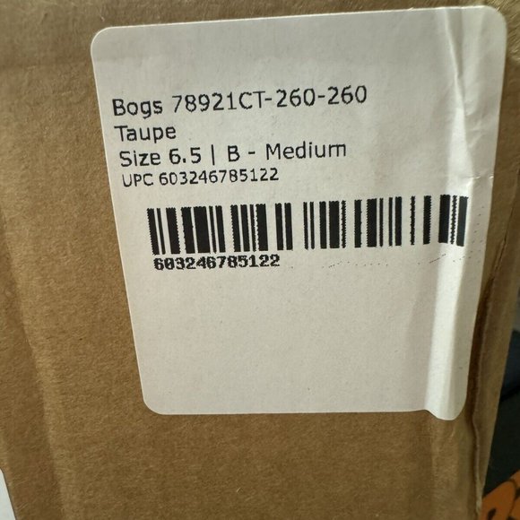 Bogs Womens Cypress Como Toe Boot Taupe Size 6.5 M - Picture 6 of 6